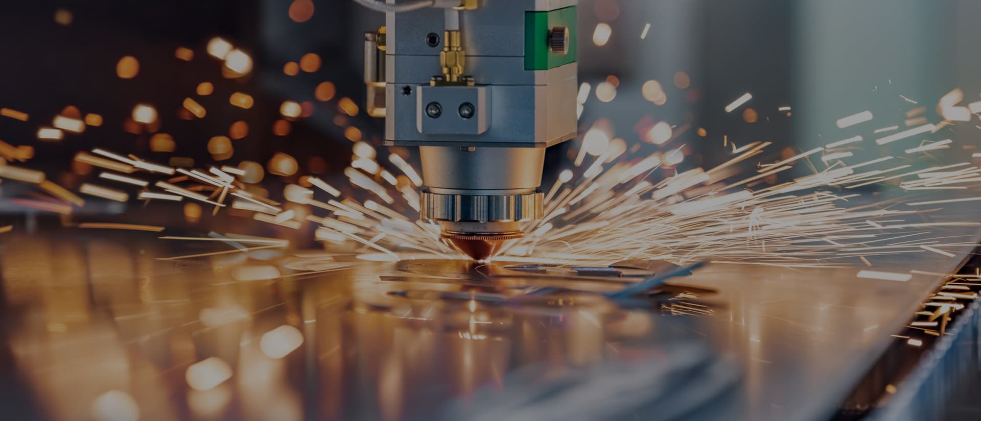 CNC laser cutting machine at Metal Care Industries